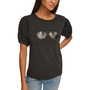 Women's Sunglasses Embellished T-Shirt