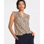 Women's Ruffle-Trim Sleeveless Blouse, Created for Macy's