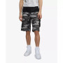 Men's Big and Tall Top Block Cargo Fleece Shorts