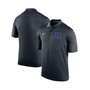 Men's Black Duke Blue Devils Big and Tall Primary Logo Varsity Performance Polo Shirt