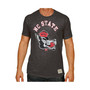 Men's Charcoal NC State Wolfpack Big and Tall Mock Twist T-shirt