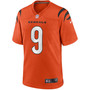 Men's Joe Burrow Orange Cincinnati Bengals Alternate Game Jersey