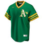 Men's Kelly Green Oakland Athletics Road Cooperstown Collection Team Jersey