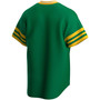 Men's Kelly Green Oakland Athletics Road Cooperstown Collection Team Jersey