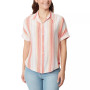 Daisy Short-Sleeve Button-Front Shirt