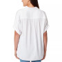 Daisy Short-Sleeve Button-Front Shirt