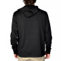 Men's Slub Knit Solid Drawstring Hoodie