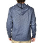 Men's Slub Knit Solid Drawstring Hoodie