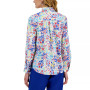 Petite Floral Linen Button Front Shirt, Created for Macy's