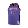 Men's Vince Carter Purple Toronto Raptors Big and Tall Hardwood Classics Swingman Jersey