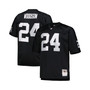 Men's Charles Woodson Black Las Vegas Raiders Big and Tall 1998 Retired Player Replica Jersey