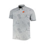 Men's Gray Cleveland Browns Big and Tall Miramar Blooms Polo Shirt
