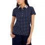 Women's Dotted Polo Shirt