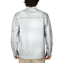 Men's Jacquard Half-Zip Pullover Topstitched Sweater