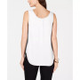 Women's Sleeveless Scoop-Neck Blouse, Created for Macy's