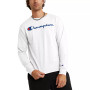 Men's Script-Logo Long Sleeve Tshirt