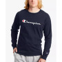 Men's Script-Logo Long Sleeve Tshirt