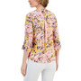 Petite Butterfly Field Printed Utility Top, Created For Macy's