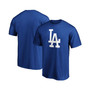 Men's Royal Los Angeles Dodgers Official Logo T-shirt