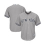Men's Gray New York Yankees Big and Tall Replica Team Jersey