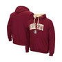 Men's Garnet Florida State Seminoles Big and Tall Arch and Logo 2.0 Pullover Hoodie