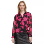 Women's Printed Wrap-Style Top