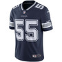 Men's Leighton Vander Esch Navy Dallas Cowboys Vapor Limited Player Jersey