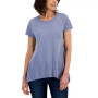 Petite Handkerchief-Hem Short-Sleeve Top, Created for Macy's