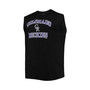 Men's Black Colorado Rockies Big and Tall Jersey Muscle Tank Top