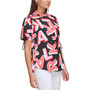 Women's Logo Print Button-Front Shirt