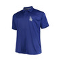 Men's Royal Los Angeles Dodgers Big and Tall Solid Birdseye Polo Shirt
