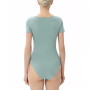 Women's U-neck Basic Bodysuit Top