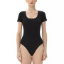 Women's U-neck Basic Bodysuit Top