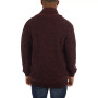 Men's Shawl Collar Cable Knit Cardigan