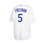 Men's Freddie Freeman White Los Angeles Dodgers Big and Tall Replica Player Jersey