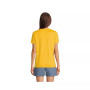 Women's Relaxed Supima Cotton Short Sleeve V-Neck T-Shirt