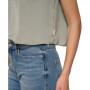 Women's Extended-Shoulder Cropped Top