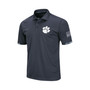 Men's Big and Tall Charcoal Clemson Tigers OHT Military-Inspired Appreciation Digital Camo Polo Shirt