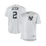 Men's Derek Jeter White New York Yankees Big and Tall Replica Player Jersey