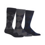 Men's Socks, Extended Size Argyle Dress Men's Socks 3-Pack