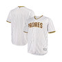 Men's White, Brown San Diego Padres Big and Tall Home Replica Team Jersey