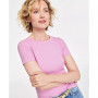 Women’s and Plus Size Ribbed T-Shirt, Created for Macy’s