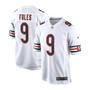Men's Nick Foles White Chicago Bears Game Jersey