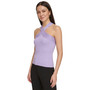 Women's Sleeveless Halter-Neck Crossover Sweater