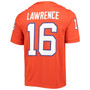 Men's Big and Tall Trevor Lawrence Orange Clemson Tigers 2021 Draft Class Game Jersey