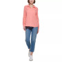 Women's Buttoned-Front Crepe Shirt
