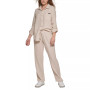 Women's Buttoned-Front Crepe Shirt
