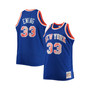 Men's Patrick Ewing Blue New York Knicks Big and Tall 1991-92 NBA 75th Anniversary Diamond Swingman Jersey
