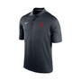 Men's Black Alabama Crimson Tide Big and Tall Primary Logo Varsity Performance Polo Shirt