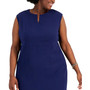 Plus Size Sleeveless Sheath Dress